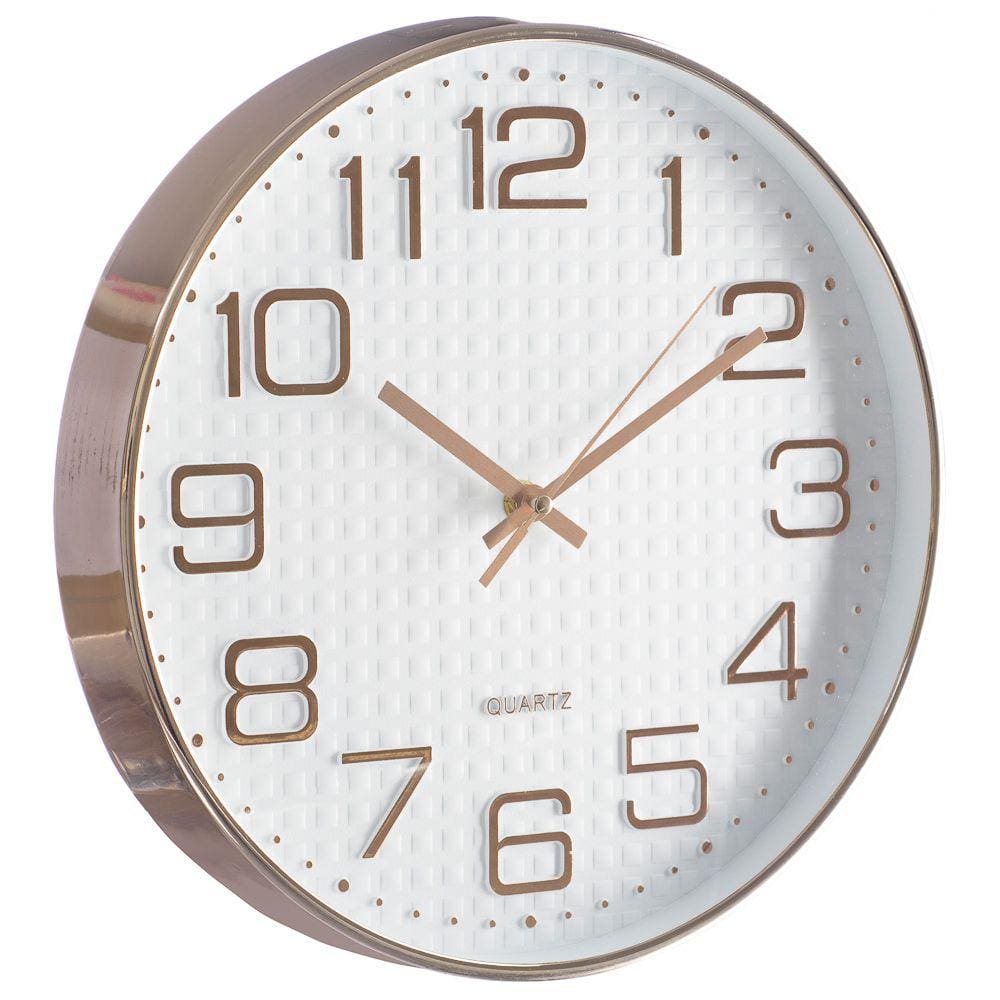 Relógio De Parede 30 Cm Decorativo Silencioso RE-093