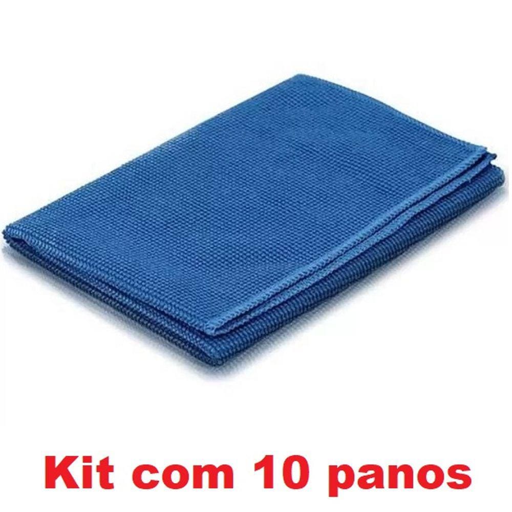 Kit com 10 Pano ALTA Performance 3M AZUL 36CM X 36CM