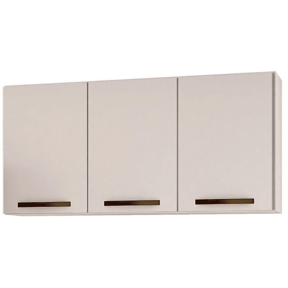 Armário Aéreo 3 Portas Valência Sallêto Branco