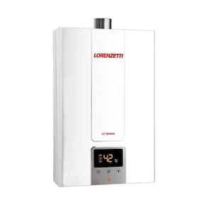 Aquecedor de Água a Gás LZ 1600DE Digital Lorenzetti GN (Gás Natural)