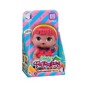 Boneca Coleção Frutinhas - Morango E Chocolate Com Cheirinho