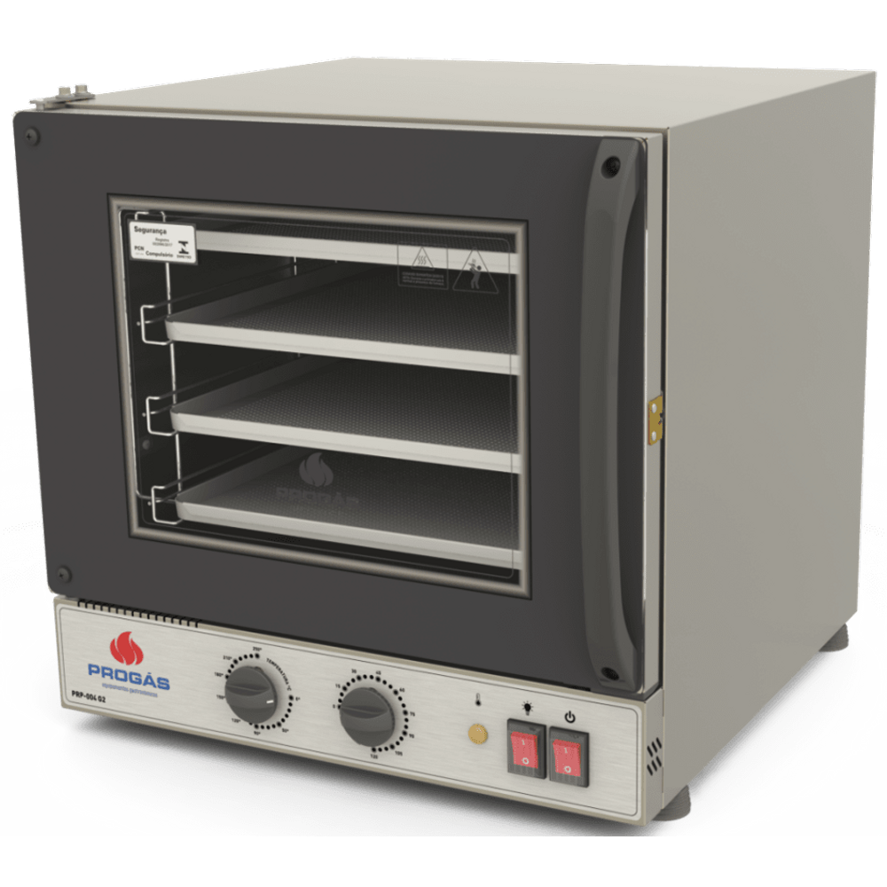 Forno Turbo Elétrico Progás Fast Oven Preto Analógico PRP-004 G2 -220v