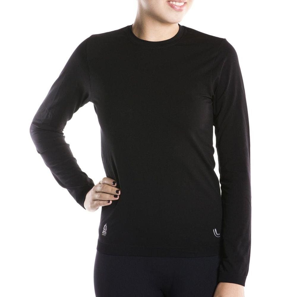 Camiseta Lupo Manga Longa Under Warm Feminina 71633