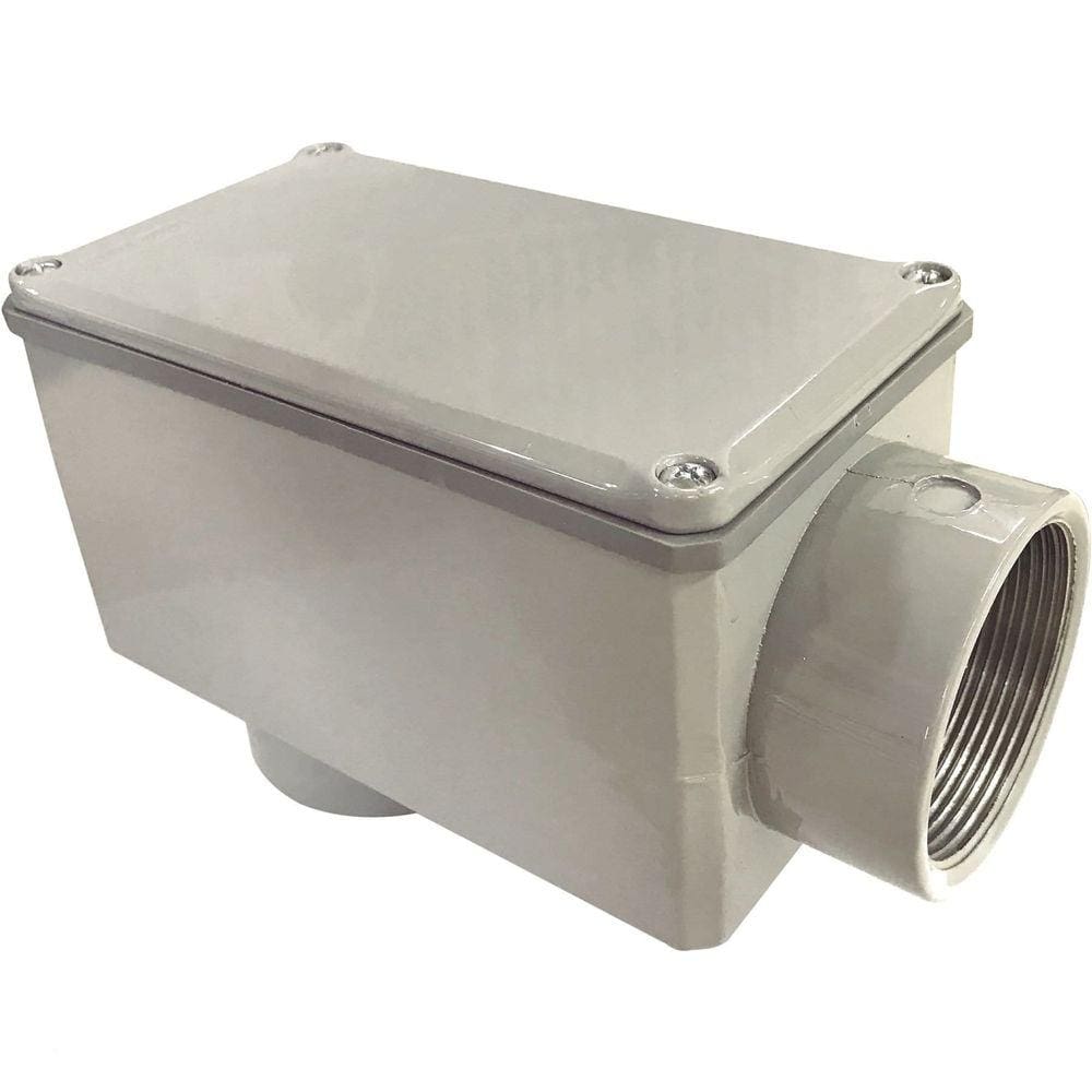 Condulete fixo 3/4” tipo ”LB” - com tampa / rosca NPT / com pintura eletrostática a pó Tramontina