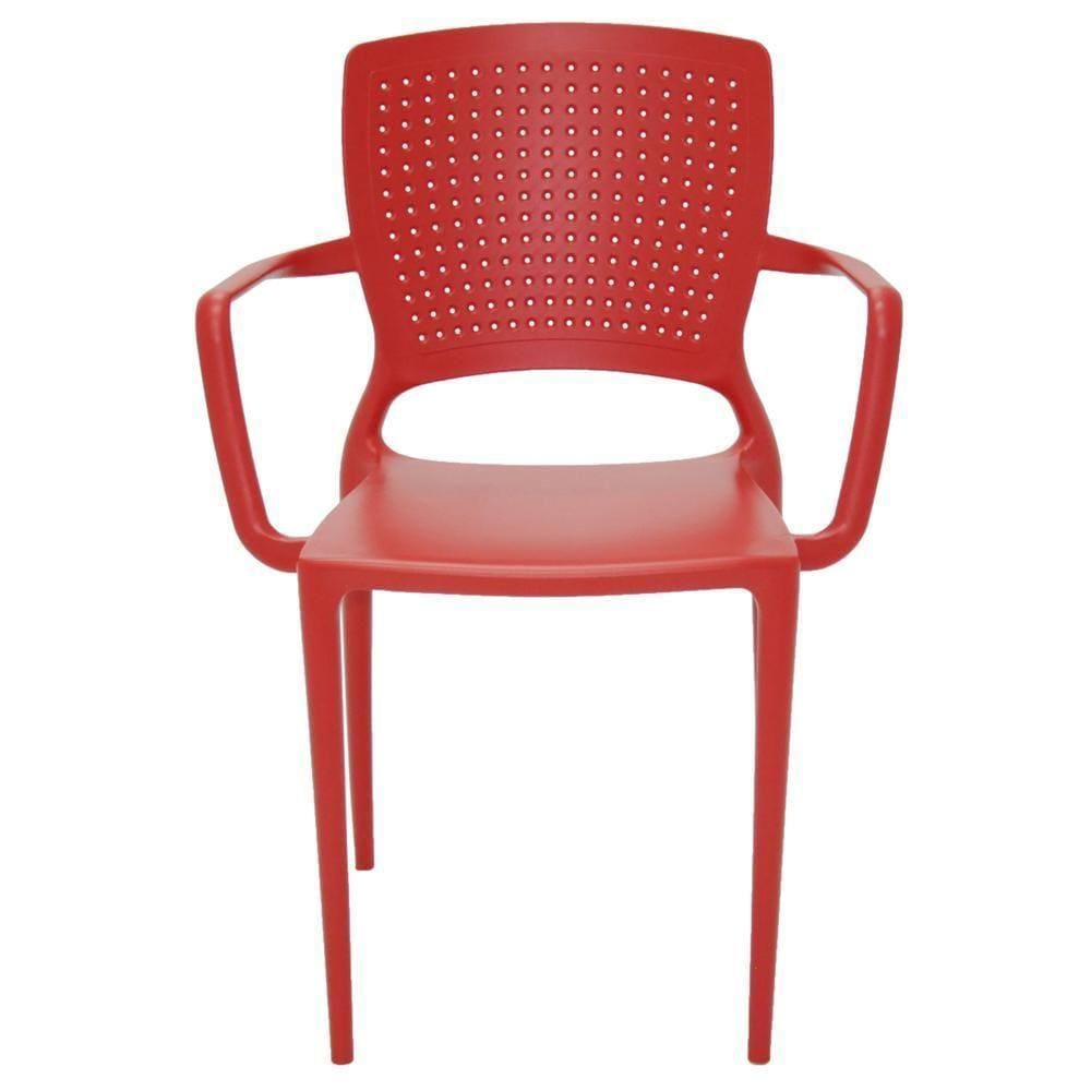 Cadeira Tramontina Braços em Polipropileno e Fibra de Vidro