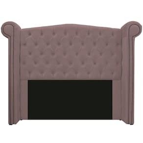 Cabeceira Estofada Veneza 195 Cm King Size Linho