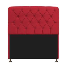 Cabeceira Estofada Lady 160cm Solteiro c/ Capitone Suede