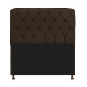 Cabeceira Estofada Lady 140cm Solteiro c/ Capitone Corano