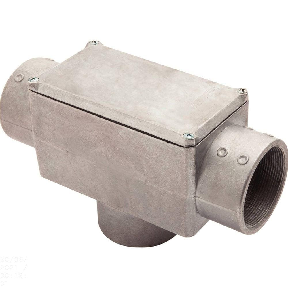 Condulete fixo 3&quot; tipo &quot;TB&quot; - com tampa / rosca BSP / sem pintura Tramontina