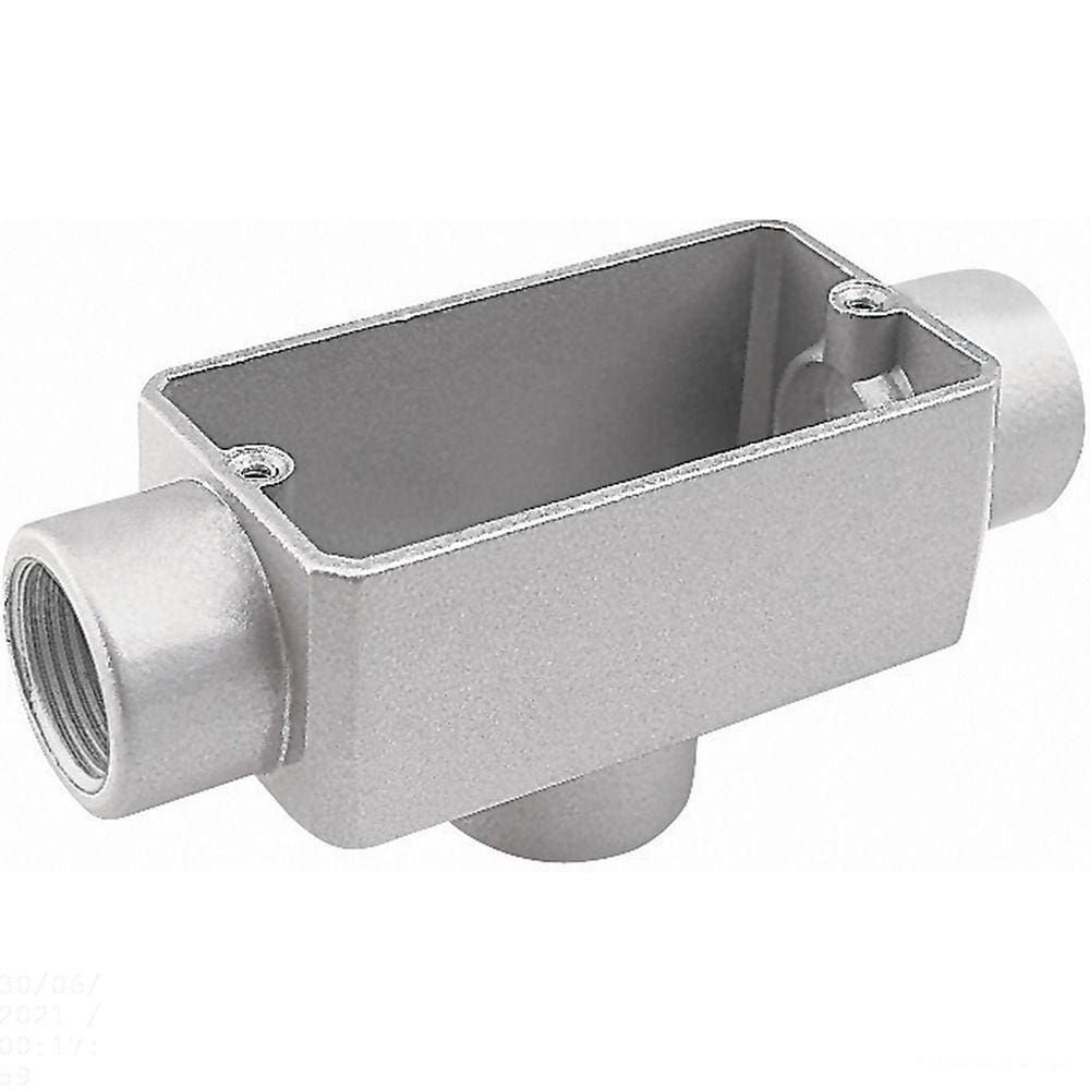 Condulete fixo 3" tipo "TB" - com tampa / rosca BSP / com pintura eletrostática a pó Tramontina