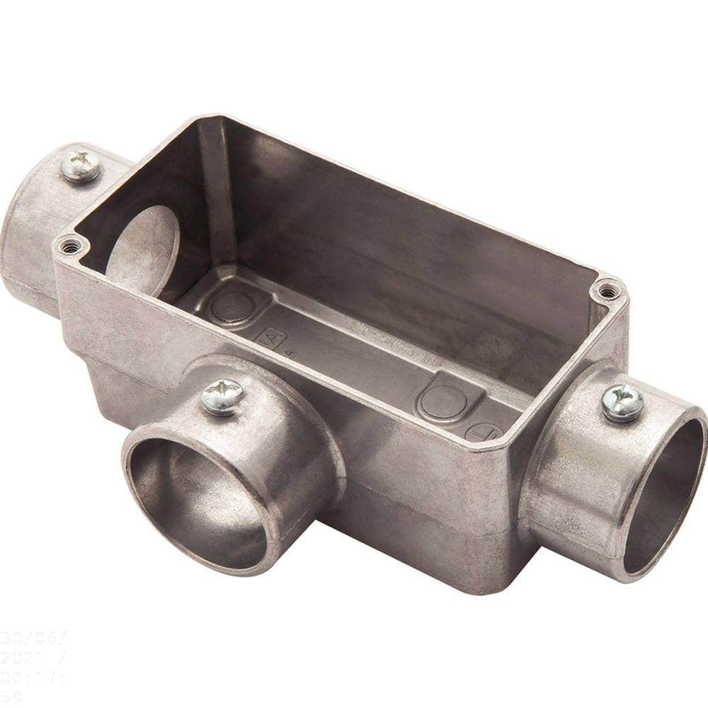 Condulete fixo 1” tipo ”T” - sem tampa / sem rosca / sem pintura Tramontina