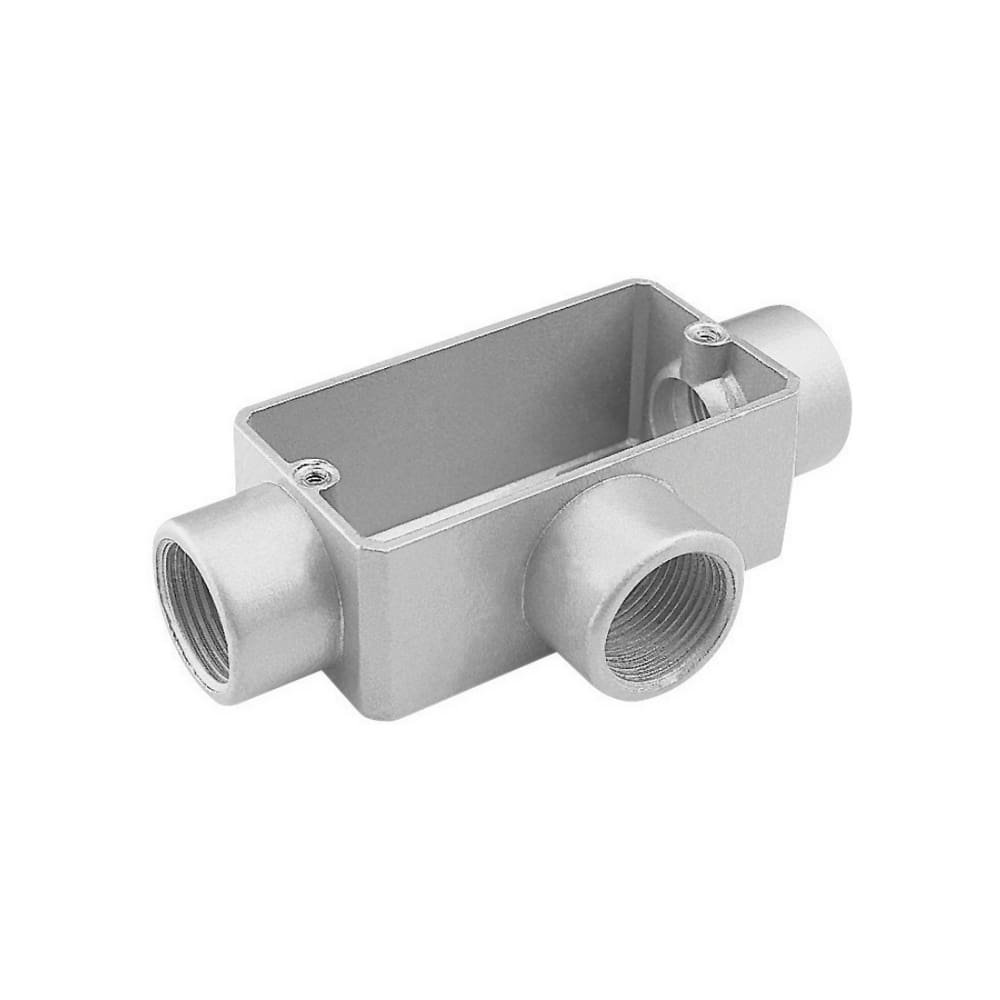 Condulete fixo 1” tipo ”T” - sem tampa / rosca BSP / com pintura eletrostática a pó Tramontina