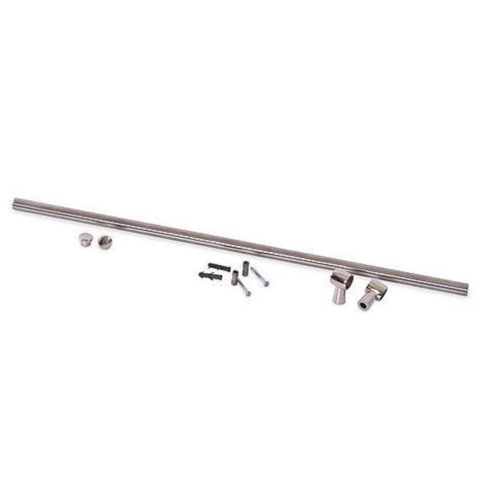 Barra Tubular 60 cm Aço Cromado cozinha 4427 Jomer