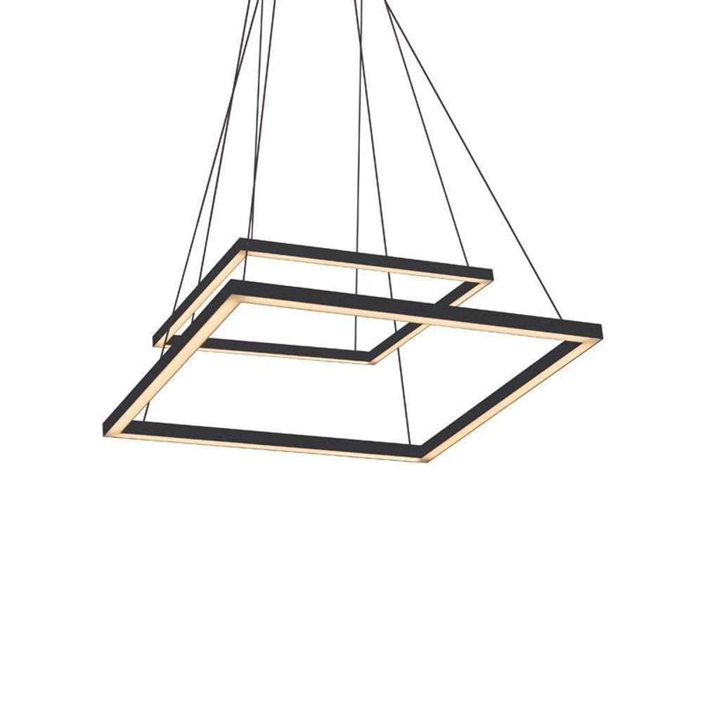Lustre Pendente Newline Fit Led 746 Bivolt Preto 4000K Luz Neutra