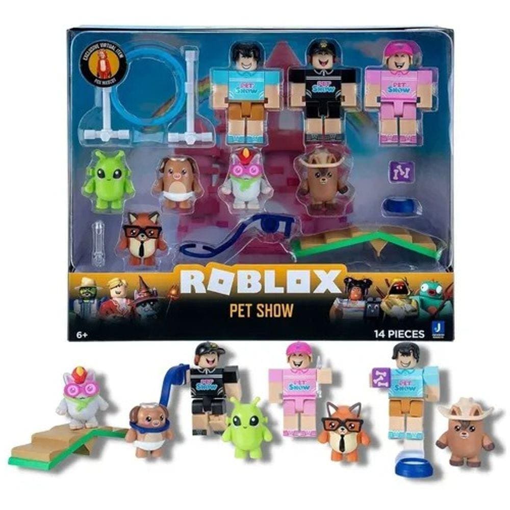 Bonecos Roblox Playset Luxo Jailbreak Museum Heist + Código