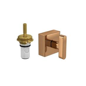 Acabamento para Registro de Pressão Deca Level 4916.GL38.PQ.RD 1/2" e 3/4" Red Gold