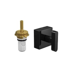 Acabamento para Registro de Pressão Deca Level 4916.BL38.PQ.NO 1/2" e 3/4" Black Noir
