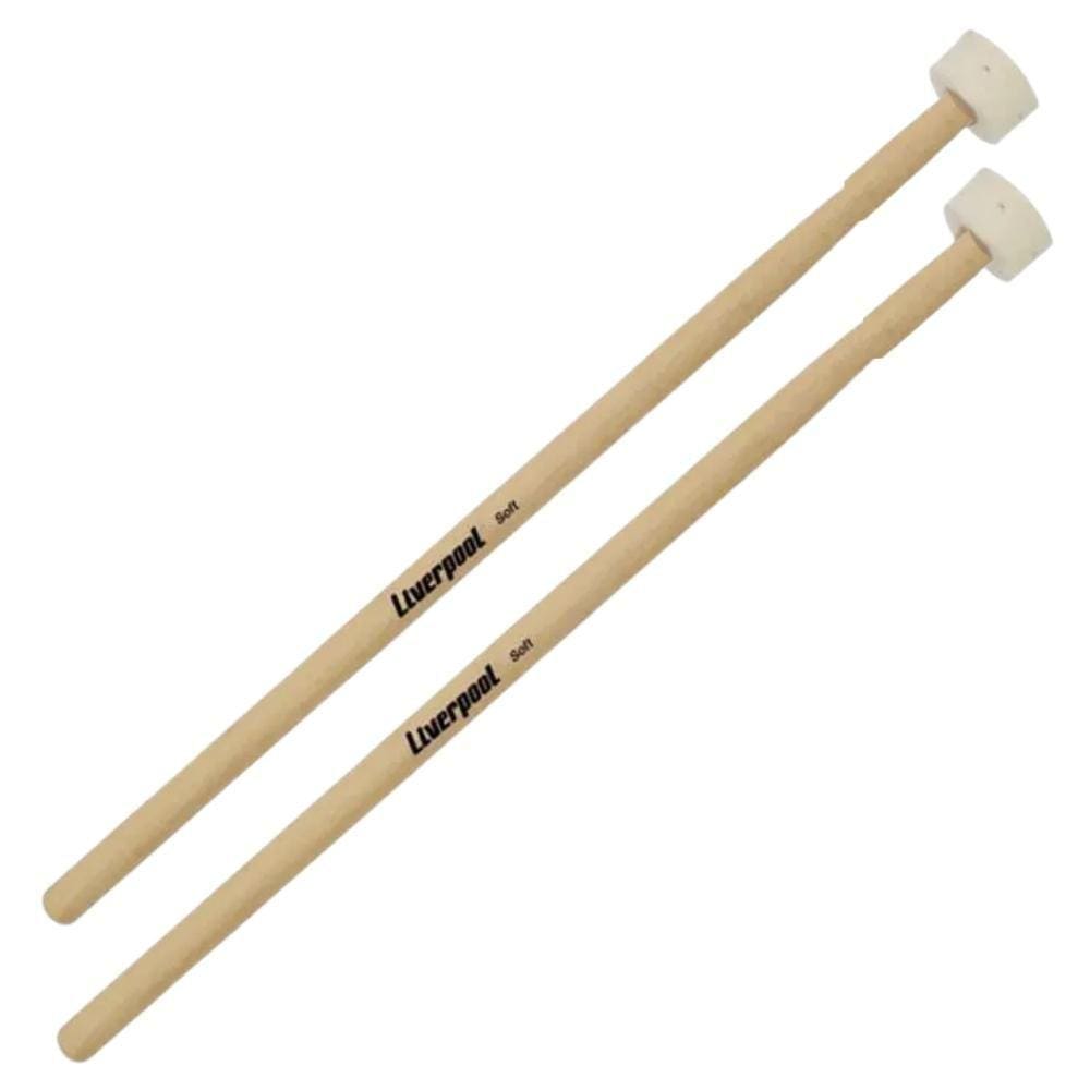 Baqueta Feltro Soft Para Patros Liverpool Lf-S 10100