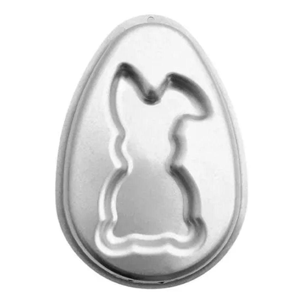 Forma Aluminio Ballerine Ovo Coelho 18x12,5x4,5cm (1139)
