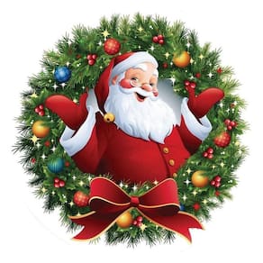 Painel Redondo 3D Sublimado Natal Frd-5058