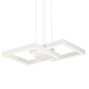 Lustre Pendente Newline Fit Led 705 Bivolt Branco 4000K Luz Neutra