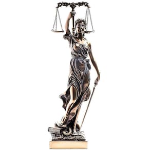 Deusa Dama Da Justiça Têmis Veronese Collection 32 Cm