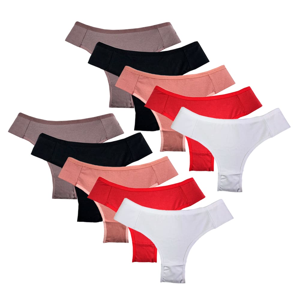 Calcinha de algodao feminina atacado | Ponto