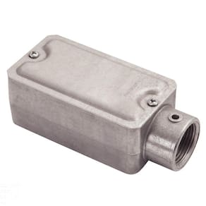 Condulete fixo tipo "E" Tramontina 3/4" - com tampa - com rosca - sem pintura Tramontina