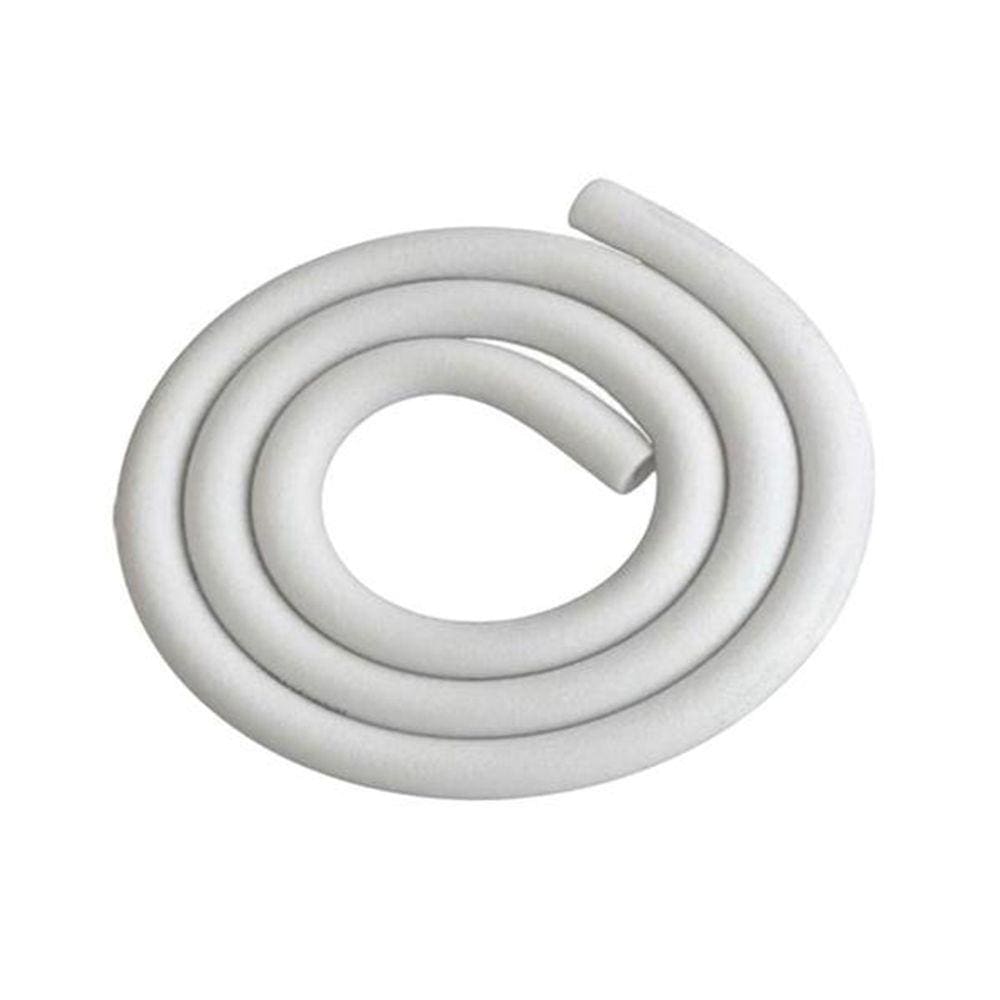 Isolamento Esponjoso Térmico Flexível 1/2 - 10 Metros Branco