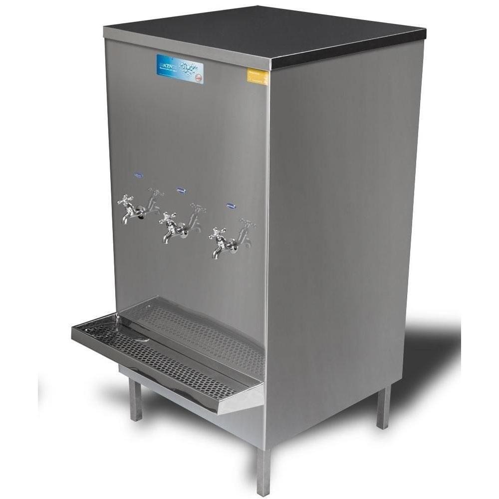 Bebedouro Industrial em Aço Inox 3 Torneiras KTN 110V