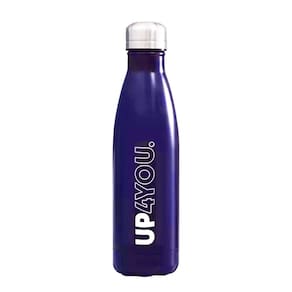 Garrafa Alumínio - Térmica - 22 cm - 500ml - Up4you - Azul - Luxcel
