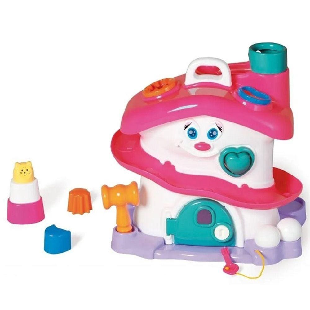 Activity House GIRL BRANCO/ROSA Calesita  0724