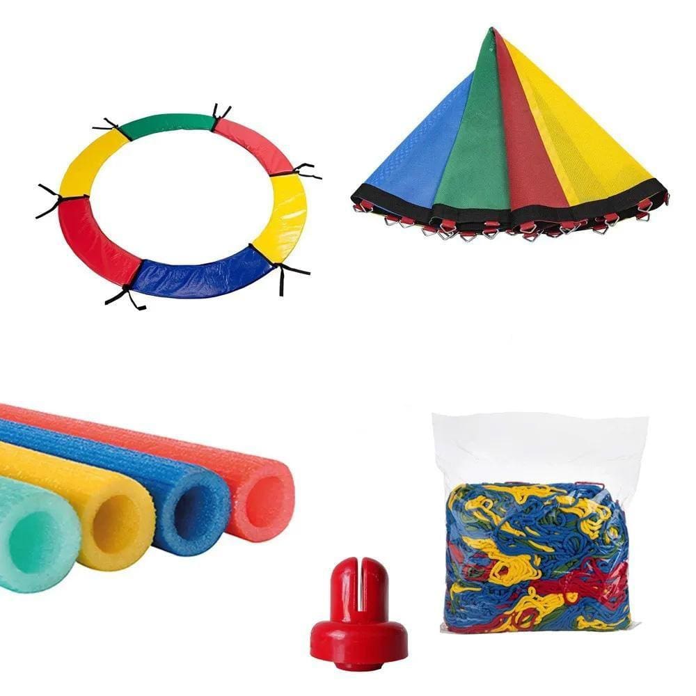 Kit de Acessórios Premium para Reposição Cama Elástica de 3,66m sem Molas