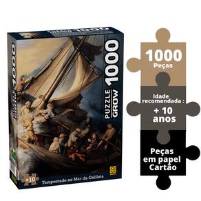 Puzzle 1000 peças Casa no Lago - Loja Grow