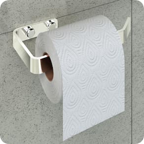 Suporte De Parede Porta Papel Higiênico Alto Brilho