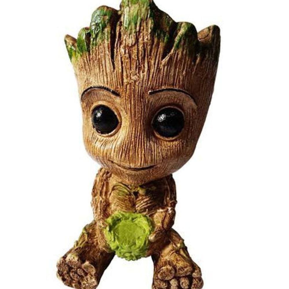 Baby Groot Vaso Porta Objetos Marvel 15Cm