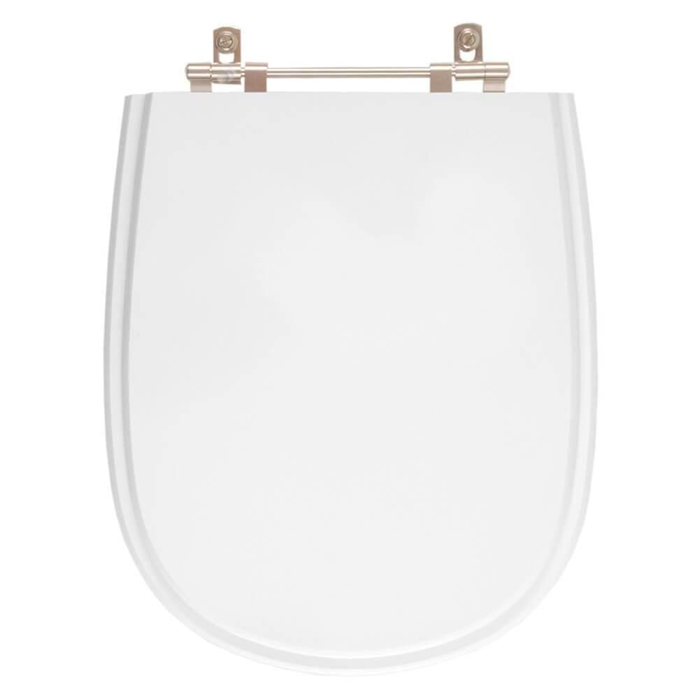 Assento Sanitário Poliéster Paris Branco Ideal Standard