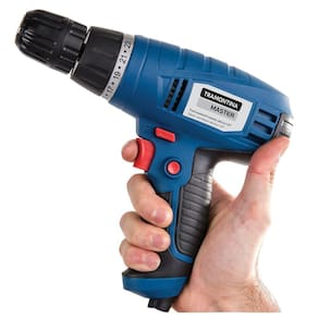 Parafusadeira/Furadeira 280 W 3/8" 220 V Tramontina para Uso Profissional com Velocidade Variável e Sistema de Reversão Tramontina