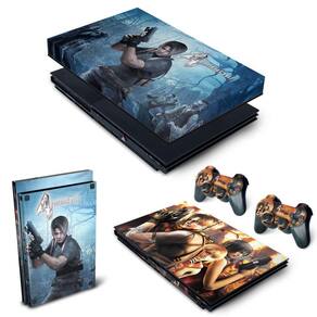 Skin Adesivo Playstation 4 PS4 FAT RESIDENT EVIL REMAKE