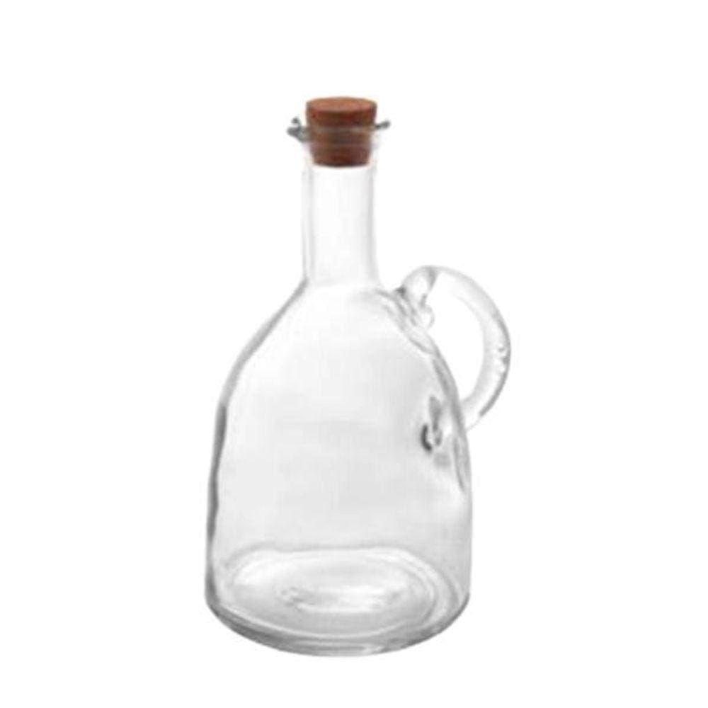 Galheteiro Azeite Vinagre Vidro E Rolha 580Ml