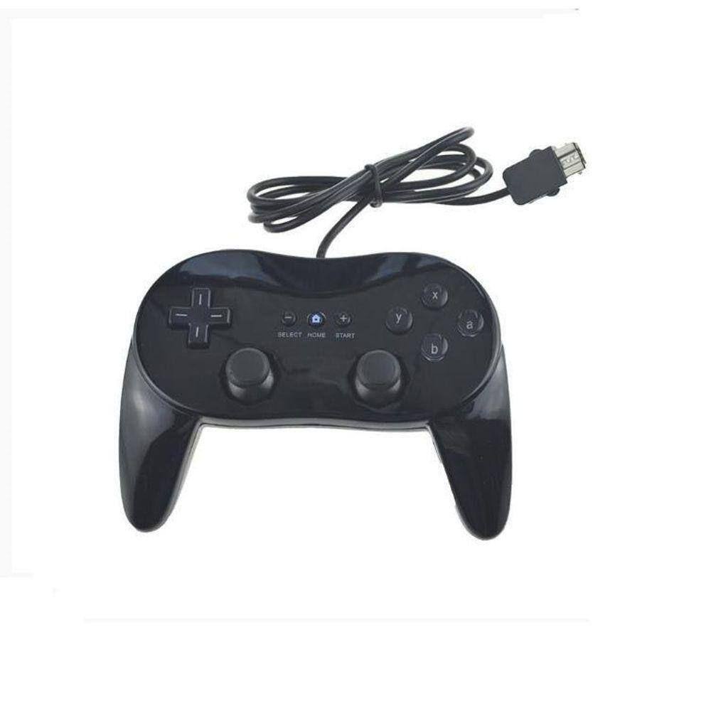 Controle Joystick Nunchuk Para Nintendo Wii E Wii U Preto