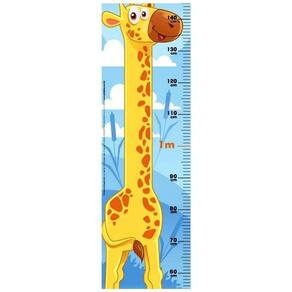 Régua Girafa Em Mdf Tamanho 50Cm Até 150Cm.