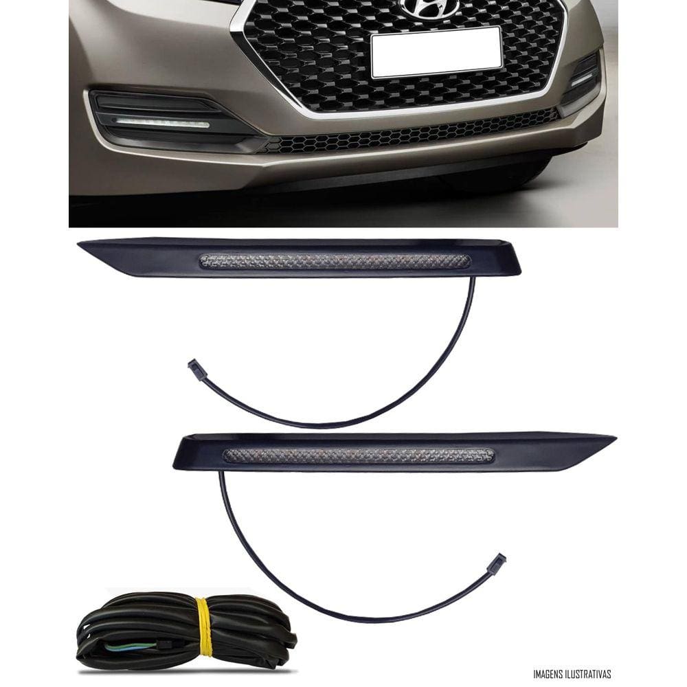 Kit LED DRL Hyundai HB20 2016 2017 2018 2019