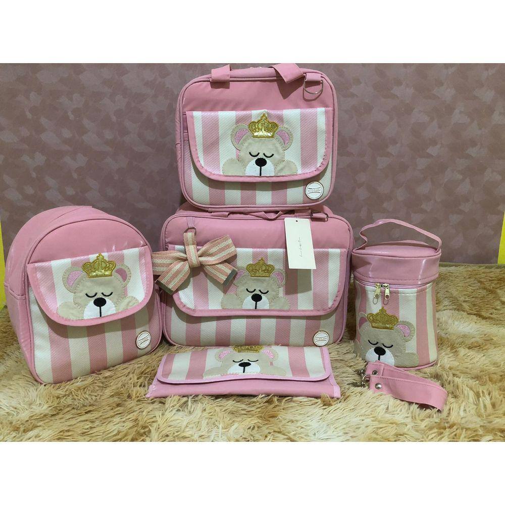 Kit bolsa maternidade completo menina | Ponto