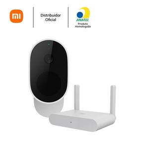 Kit Câmera De Segurança Externa Inteligente Sem Fio + Roteador Wifi Xiaomi 42669