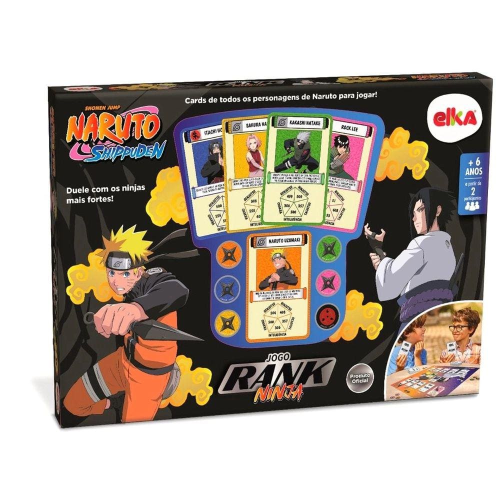 Jogo Rank Ninja - Naruto Shippuden