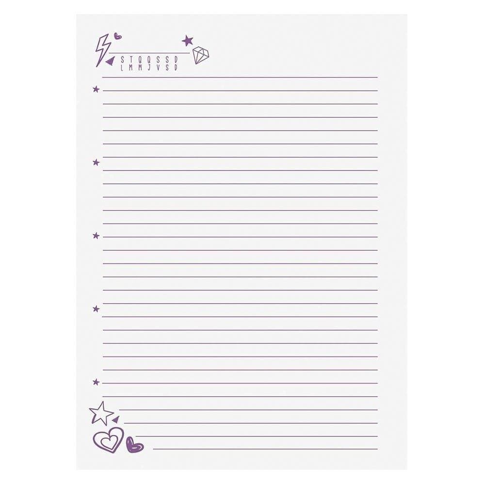 Caderno Espiral Jandaia Capa Dura Universitário It Girl 10 Matérias 200 Folhas - Embalagem com 4 Unidades (Sortidos)