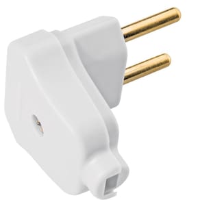 Plugue Angular 2P 10 A 250 V Tramontina Branco Tramontina
