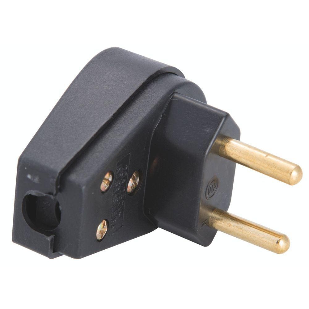 Plugue Angular 2P 10 A 250 V Tramontina Preto Tramontina
