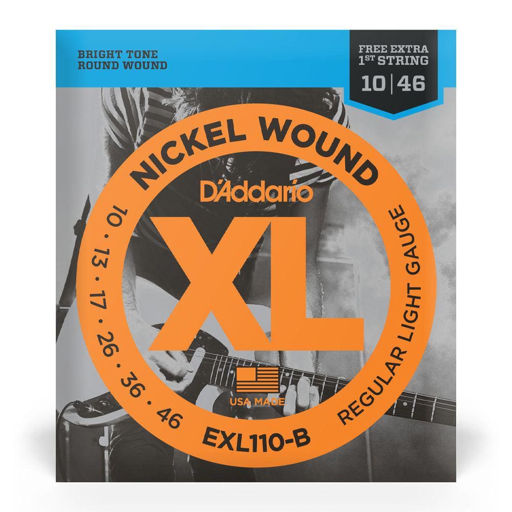 Cordas Guitarra 010 Exl110 Daddario